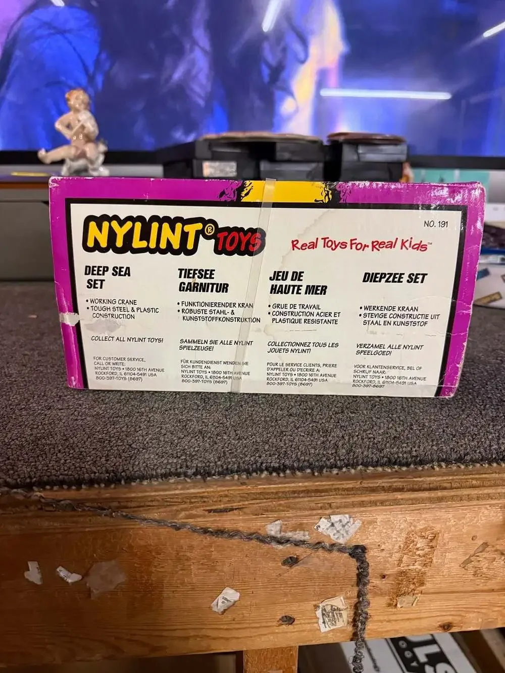 Nylint Hard Hat Construction Twin Boom Wrecker No. 866 Vintage 1999 NIB